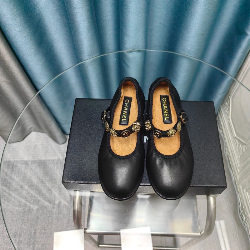 Ch*el flat shoes
